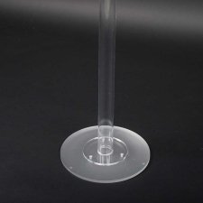 Acrylic plexiglas display stand with 2 HEMISPHERES