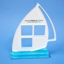 Trophy plexiglas REGATTA PORTO PI