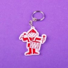 Plexiglas keyring DRUMMER