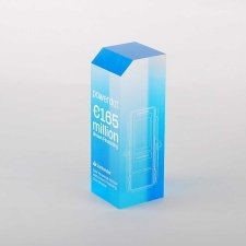 Acrylic plexiglas POWERDOT block