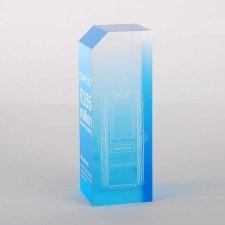 Acrylic plexiglas POWERDOT block