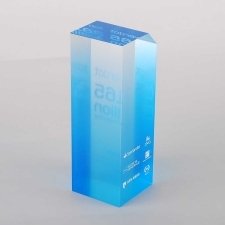 Acrylic plexiglas POWERDOT block