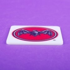 Printed acrylic plexiglas coasters BACARDI