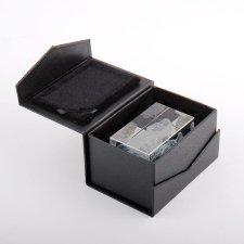 VIRGIN MARY 3D engraved glass cube