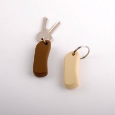 PLA wood key rings 3D printing