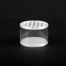 GRID box and plexiglas tube