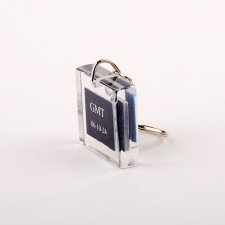 key ring with occluded plate GMT
