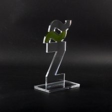 Acrylic plexiglas trophies for Z Awards