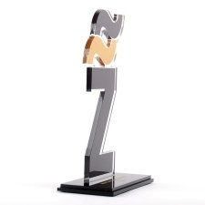Acrylic plexiglas trophies for Z Awards