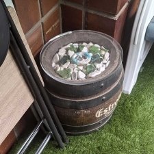 Acrylic plexiglas plates for BARREL tables