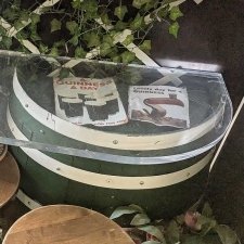 Acrylic plexiglas plates for BARREL tables