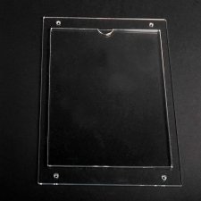 Sheet holder display with WALL BACKING PLATE