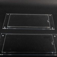 Sheet holder display with WALL BACKING PLATE