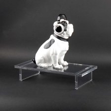 Perspex T stand for DECORATION and EXHIBITION