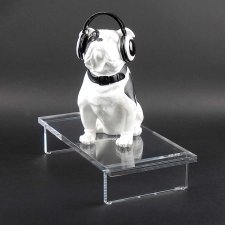 Perspex T stand for DECORATION and EXHIBITION