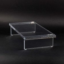 Perspex T stand for DECORATION and EXHIBITION