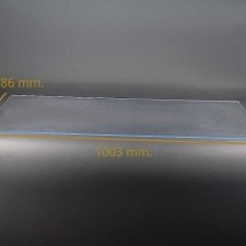 Transparent polystyrene sheets