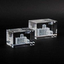 ACAR EL PRAT Engraved Glass Cubes