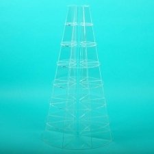 Pyramidal acrylic display stand TAPESTRY