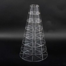 Pyramidal acrylic display stand TAPESTRY