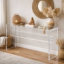 Acrylic CONSOLE table for hallway