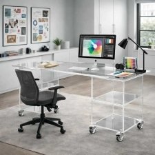 Acrylic perspex plexiglas TABLE DESK