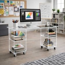 Acrylic perspex plexiglas TABLE DESK