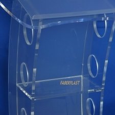 Acrylic plexiglas lectern KARRERA