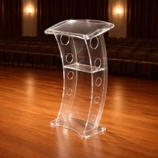 Acrylic plexiglas lectern KARRERA