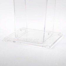 Acrylic plexiglas DYANA TWO with high shelf