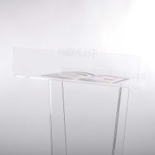 Acrylic plexiglas DYANA TWO with high shelf