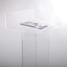 Acrylic plexiglas DYANA TWO with high shelf