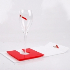Acrylic Plexiglas Display Exhibitor Champagne G.h.mumm