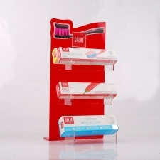 Acrylic Plexiglas Dentifrice Display Exhibitor Splat