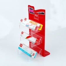 Acrylic Plexiglas Dentifrice Display Exhibitor Splat