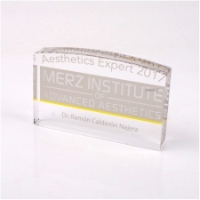 Acrylic Plexiglas Block Merz 2017