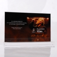 Metacrylate Trophy Plácido Domingo