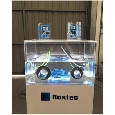 Acrylic Plexiglas Showcase Roxtec