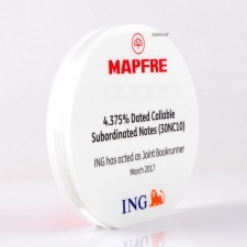 Acrylic Plexiglas Block Mapfre-ing