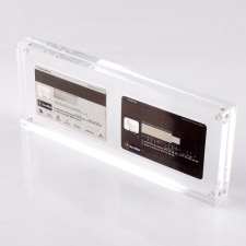Acrylic Plexiglas Tombstones Credit Card
