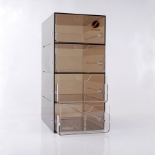 Plexiglas Coffee Display Exhibitor Luthier