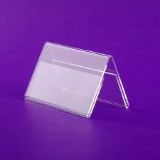 Acrylic plexiglas sheet holder display TRIANGLE