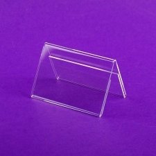 Acrylic plexiglas sheet holder display TRIANGLE