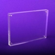 Acrylic plexiglas display frame TOMBSTONES MAGNETS