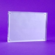 Acrylic plexiglas display frame TOMBSTONES MAGNETS