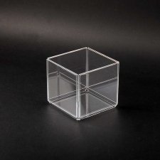 4 Sided plexiglas CUBE Sheet Holder