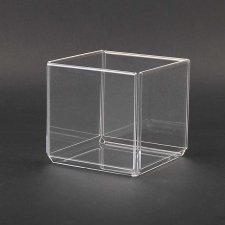 4 Sided plexiglas CUBE Sheet Holder