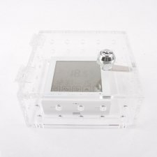 Perspex Safe Box THERMOSTAT transparent