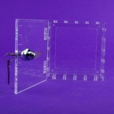 Perspex Safe Box THERMOSTAT transparent