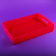 Perspex tray FUCHSIA